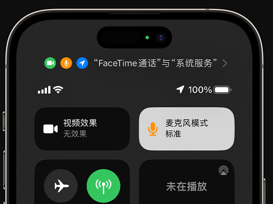 故城苹果授权维修网点分享iPhone在通话时让你的声音更清晰 