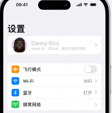 故城appleID维修服务iPhone设置中Apple ID显示为灰色无法使用 