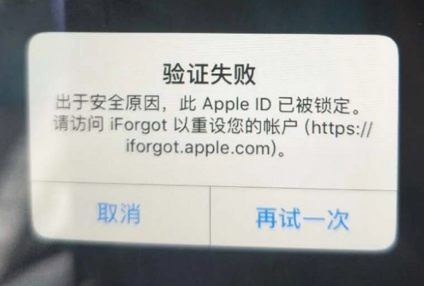 故城iPhone维修分享iPhone上正常登录或使用AppleID怎么办 