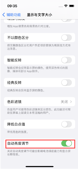 故城苹果15维修店分享iPhone 15 Pro系列屏幕亮度 